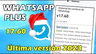 NUEVO WHATSAPP PLUS Ultima Versión  Whatsapp Plus Extremo  Ultimo Whatsapp Plus 2024 [upl. by Kilan]