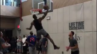 LeBron James Ben Simmons Pickup Run [upl. by Sesiom]