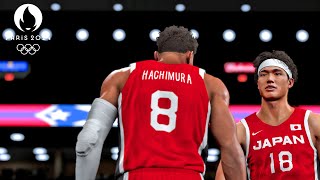 Yuki Kawamura Showtime  NBA 2K24 Olympics Mode  USA vs Japan  Ultra Realistic Gameplay [upl. by Ackerman]