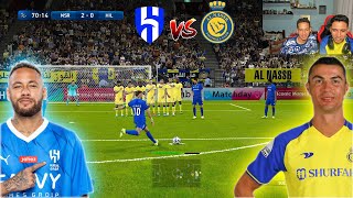 CR7 x NEYMAR O MAIOR DUELO DO FUTEBOL ÁRABE AL NASSR vs AL HILAL ‹ Rikinho › [upl. by Schulein709]