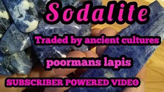 Lapidary Time Sodalite [upl. by Schaaff20]