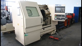 NILESSIMMONS N10 CNC Lathe [upl. by Sherlocke]