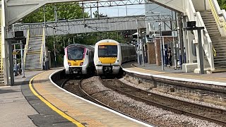 C2C Trains at Pitsea on May 13th 2022 [upl. by Lashonde160]