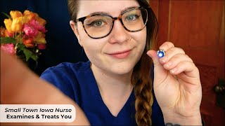 Small Town Iowa Nurse Examines amp Treats You at the Clinic 🩺 ASMR Soft Spoken Medical RP [upl. by Lisabet]