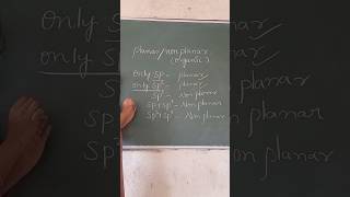 🔥 Tricks to Identify Planar  Nonplanar compounds  Organic Chemistry  MSC CHEMISTRY [upl. by Imelda]