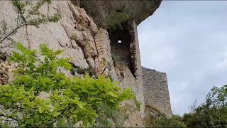 Château de Blanquefort en Lozère les gorges du Tarn France idée bivouac [upl. by Namajneb]