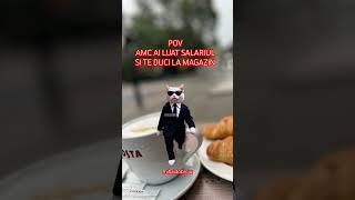 POV  CAND AI LUAT SALARIUL SI MERGI LA MAGAZIN romania memes [upl. by Oirottiv199]