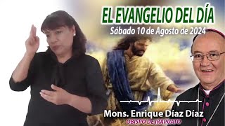 El Evangelio de Día  Monseñor Enrique Díaz  10 de Agosto 2024 [upl. by Cromwell411]