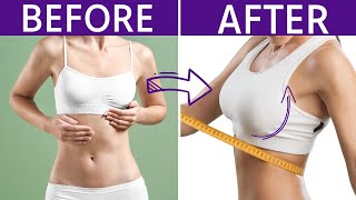 Easy Exercises To Lift amp Increase Breast Size In 30 Days DO AT HOME [upl. by Dnaletak]