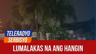 Malakas na hangin dala ng bagyong Pepito habang papalapit sa Catanduanes  16 November 2024 [upl. by Dyraj]