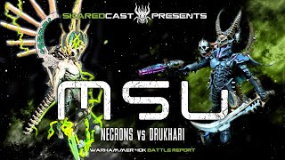 Drukhari vs Necrons  Competitive  Warhammer40k Matched Play [upl. by Leynad874]