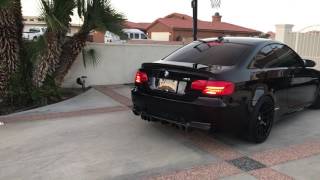 E92 m3 exhaust cut out [upl. by Fachini]