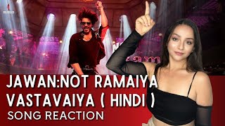 Not Ramaiya Vastavaiya Reaction hindi  sharukhkhan  atlee  anirudh  nayanthara  trending [upl. by Yetsirhc]