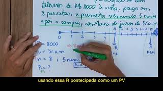 Exemplo 6 Anuidades Diferidas na hp12c [upl. by Euqinue511]