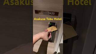 🇯🇵 Asakusa Tobu Hotel Room Tour 🛏️ [upl. by Arehahs]