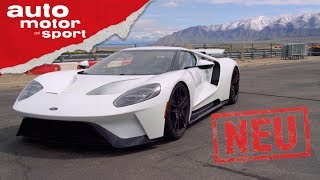 Ford GT  Neuvorstellung Test Review  auto motor und sport [upl. by Acissehc678]