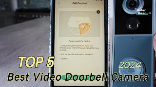 TOP 5 Best Video Doorbell Camera for Home 2024 [upl. by Anyrb385]