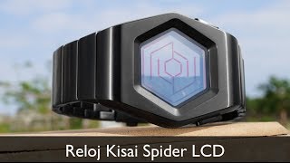 Unboxing Reloj Kisai Spider LCD Tokyoflash Primeras impresiones [upl. by Decamp]