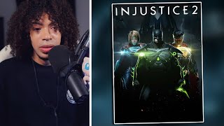 First Time Reacting To ALL Injustice 2 CutscenesStory Full Movie [upl. by Kingston]