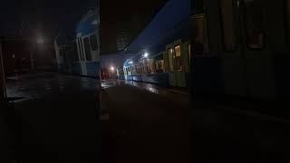 SNTF Train Algeria ZiraldaAgha Exit from Hussein Dey station [upl. by Lesya]