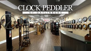 Clock Peddler Of Gatlinburg Clock Shop Tour  September 2024 [upl. by Ulphi]