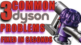 Dyson v6 v7 v8 common problems fixed in seconds pulsing [upl. by Sorodoeht472]