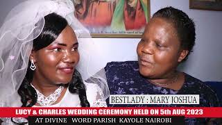 LUCY amp CHARLES WEDDING CELEMONY ON 5TH AUG 2023 [upl. by Dominus]