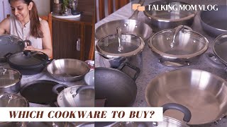 How to choose right cookware  Stainless Steel Ceramic Cast Iron Triply Cookware  Pans amp Kadai [upl. by Waechter]