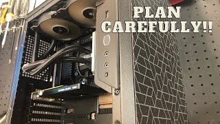 I crammed too much computer into this case Cooler Master MasterBox Q500L build guide and review [upl. by Ahsinauq]