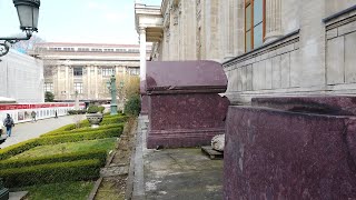 Porphyry Imperial Sarcophagi of Constantinople Istanbul Archaeological Museums [upl. by Abercromby116]