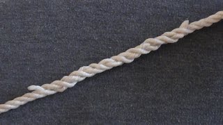 How To Splice Rope  How To Do A Long Splice [upl. by Blanka]