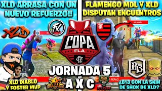 DIABLO EL REFUERZO Y EL TRIPLE BOOYAH DE XLD😳 COPA FLA🏆 JORNADA5 ¿B13 USANDO LA SKIN DE SHOX [upl. by Ebner]