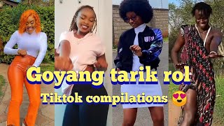 Goyang tarik rol🔥😍TikTok compilationschallenge🥳  trending sound🤩 ft Ajibgathoni beibypicxyAzzi [upl. by Nomzed]