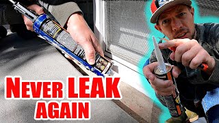 How to Caulk and Seal a Window [upl. by Tildi]