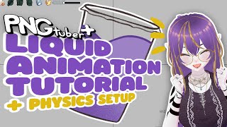 【PNGtuber Plus】EASY Liquid Animation  Set Up  Tutorial [upl. by Tuck259]