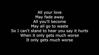 It Only Gets Much Worse  Nate Ruess Karaoke [upl. by Atiloj]