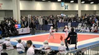 JEAN DORTANATIONAL KARATE FEDERATION KUMITE DIV 6 YEARS OLD [upl. by Mikiso]