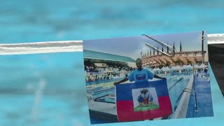 14yearold swimmer never imagined representing Haiti in Olympics [upl. by Reece]