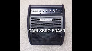 UNBOXING VIDEO  CARLSBRO EDA50 DRUM AMPLIFIER MONITOR [upl. by Aba447]