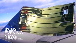 Engine cover falls off Southwest plane [upl. by Hgieleak328]