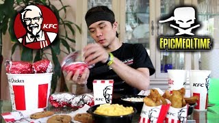 The Challenge EPIC MEAL TIME Failed KFC Full Menu [upl. by Edra]