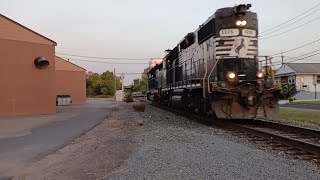 CSAO WPCA36 Southbound ThorofareNJ Lite PowerWith NS 5225 LHF And CSXT 6218 [upl. by Menashem639]