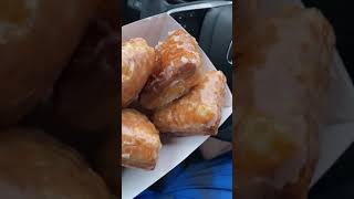 These glazed beignets will surprise you Review shorts [upl. by Lietman]