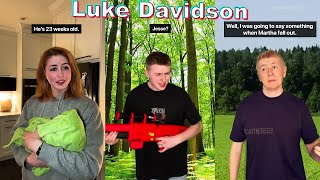 1 HOUR LUKE DAVIDSON TikTok Compilation 4  LUKE DAVIDSON amp His Family [upl. by Carl902]