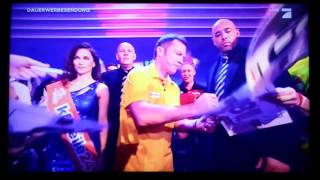 Lothar Matthäus Walk On  Promi Darts Wm 2017 [upl. by Aneras]