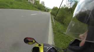 Aprilia Dorsoduro 750 wheelie [upl. by Haughay41]