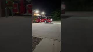 Waxhaw FD NC Tower 18 Responding non emergent [upl. by Jamil250]