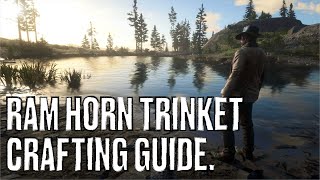 Red Dead Redemption II Ram Horn Trinket Crafting Guide [upl. by Liborio]