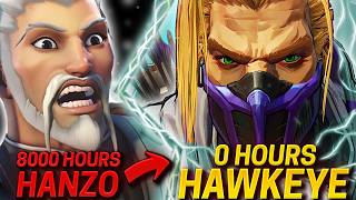 8000 hour Hanzo main falls in love with Hawkeye in Marvel Rivals [upl. by Eiram]