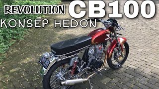 REVIEW CB 100 HEDON  TANGKI CB BUCIN [upl. by Korff]